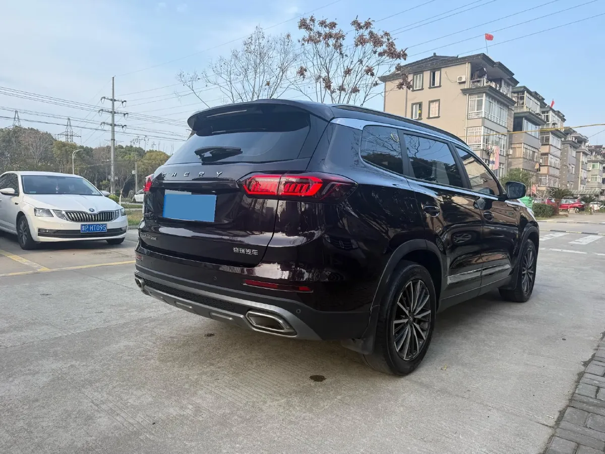 2021 Chery Tiggo 8 Plus 1.6T 197HP L4 7DCT,autocango,china used car exporter,china ev exporter,chinese used car exporter,chinese used ev exporter