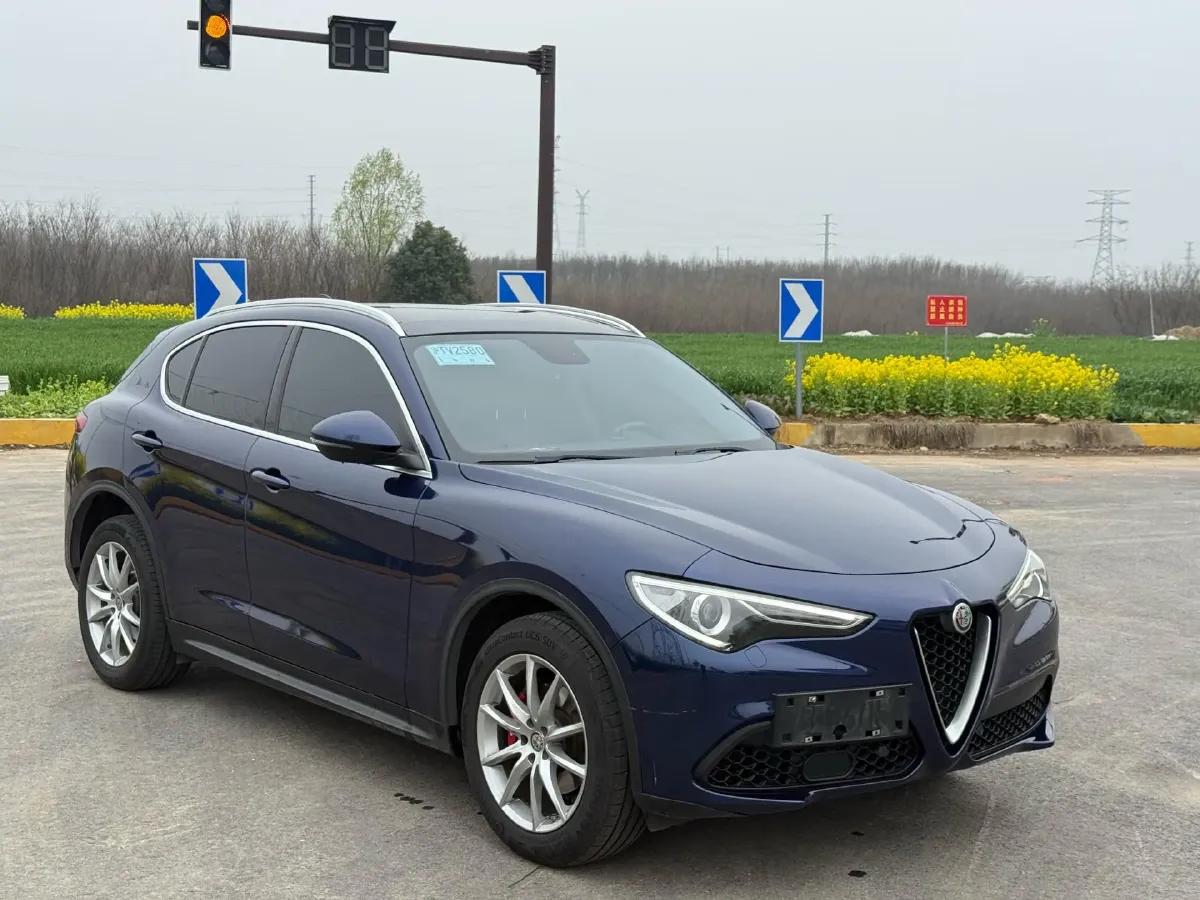 2021 Alfa Romeo Stelvio 2.0T 280HP L4 8AT,autocango,china used car exporter,china ev exporter,chinese used car exporter,chinese used ev exporter