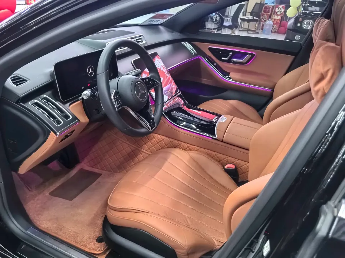 2023 Mercedes-Benz S Class 2.5T 313HP L6 9AT,autocango,china used car exporter,china ev exporter,chinese used car exporter,chinese used ev exporter