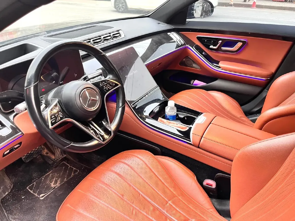 2022 Mercedes-Benz S Class 2.5T 313HP L6 9AT,autocango,china used car exporter,china ev exporter,chinese used car exporter,chinese used ev exporter