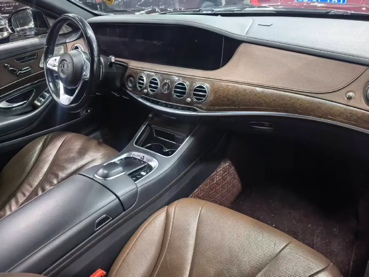 2020 Mercedes-Benz S Class 3.0T 299HP L6 9AT,autocango,china used car exporter,china ev exporter,chinese used car exporter,chinese used ev exporter