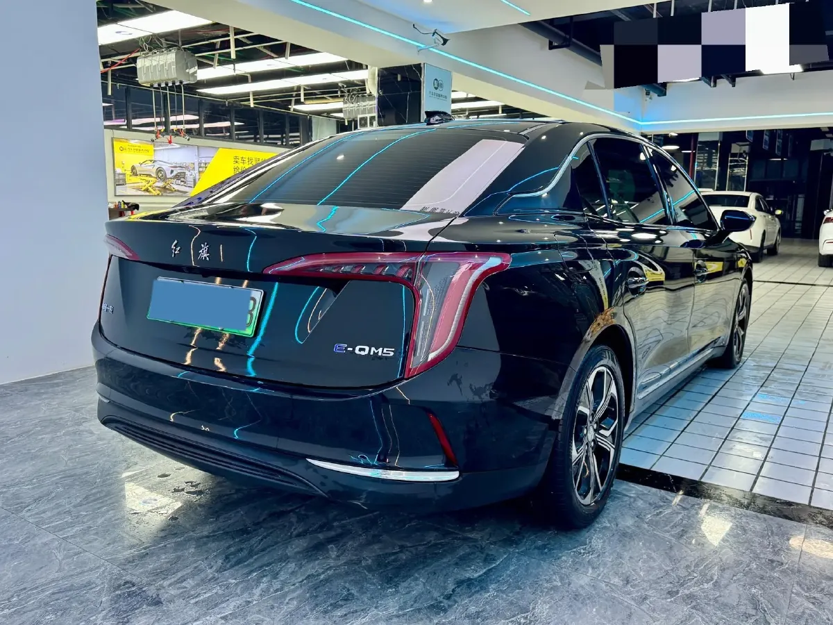 2023 HongQi E-QM5 BEV 54KWH,autocango,china used car exporter,china ev exporter,chinese used car exporter,chinese used ev exporter