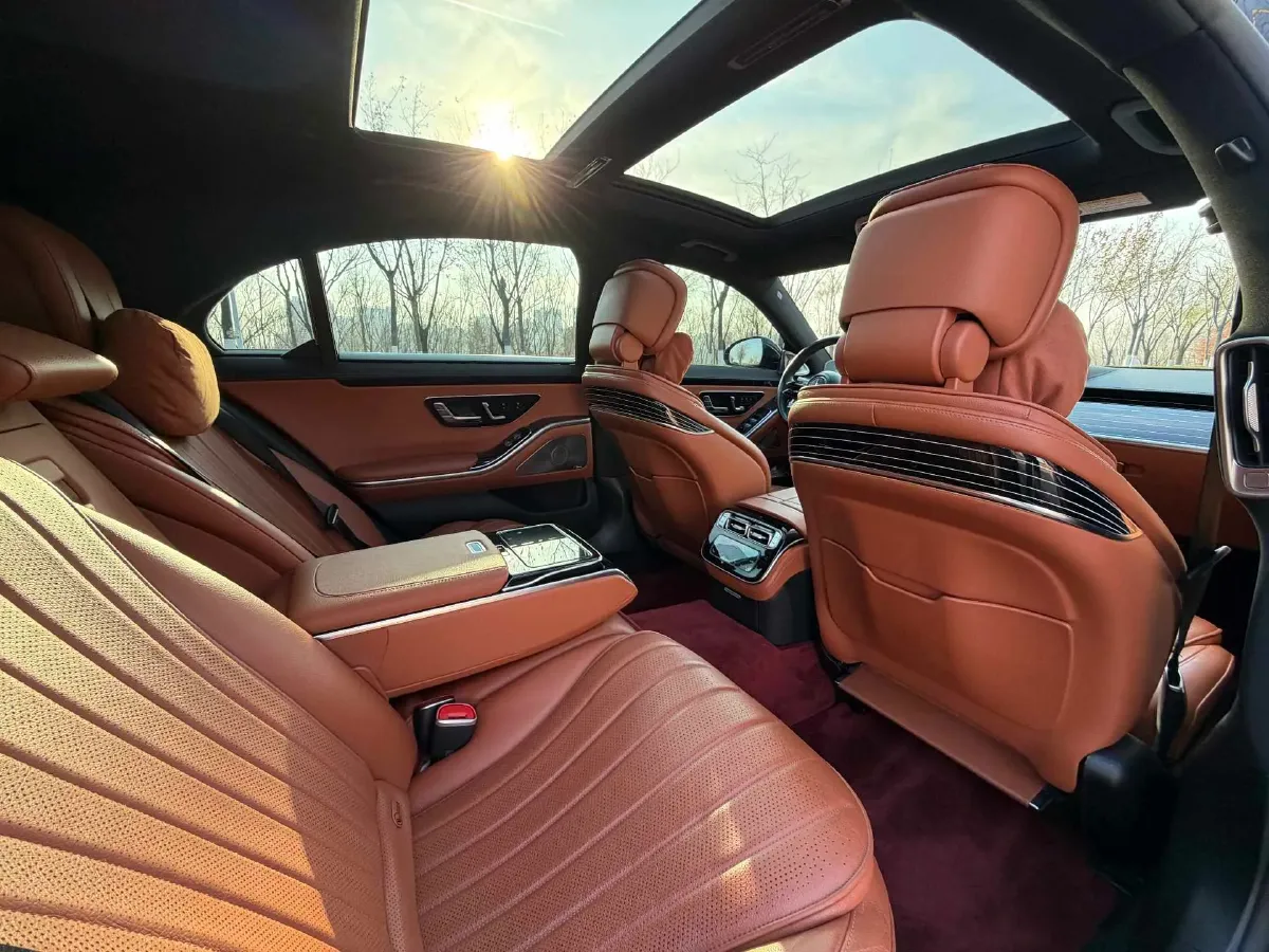 2023 Mercedes-Benz S Class 2.5T 367HP L6 9AT,autocango,china used car exporter,china ev exporter,chinese used car exporter,chinese used ev exporter