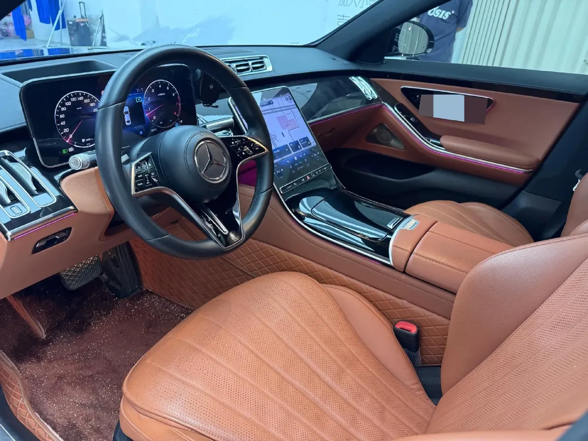 2023 Mercedes-Benz S Class 2.5T 313HP L6 9AT,autocango,china used car exporter,china ev exporter,chinese used car exporter,chinese used ev exporter