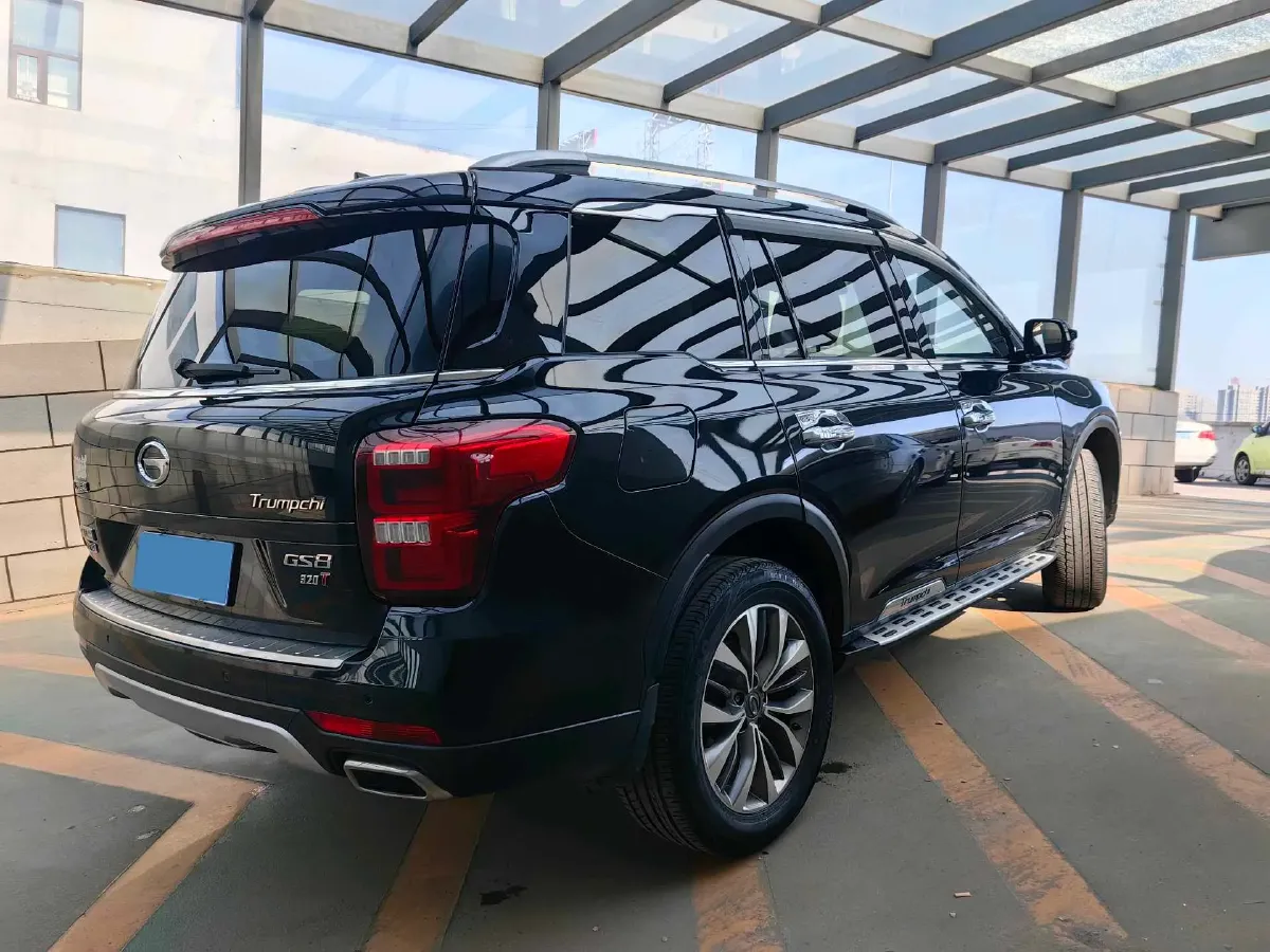 2017 GAC Trumpchi GS8 2.0T 201HP L4 6AT,autocango,china used car exporter,china ev exporter,chinese used car exporter,chinese used ev exporter