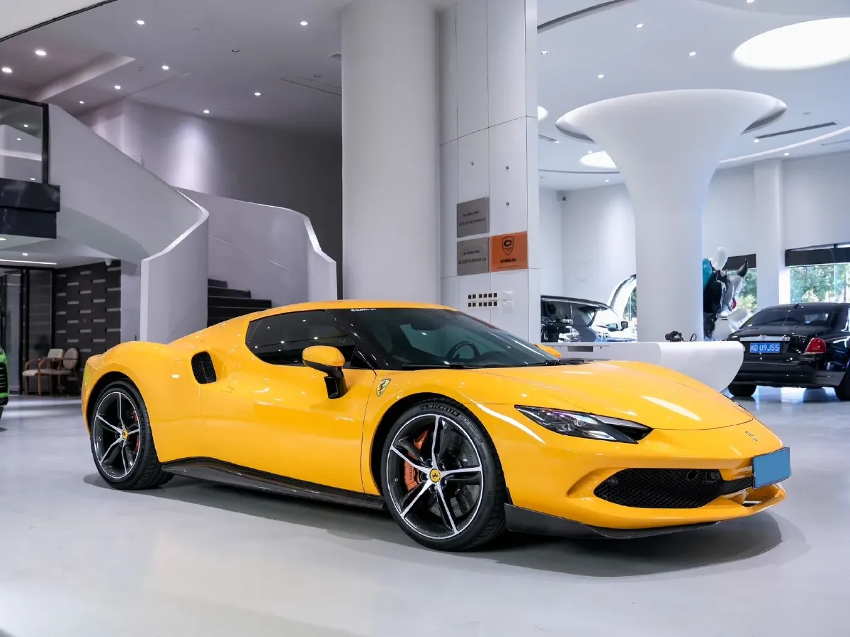 2021 Ferrari 296 3.0T 663HP V6 8DCT PHEV 7.45KWH,autocango,china used car exporter,china ev exporter,chinese used car exporter,chinese used ev exporter