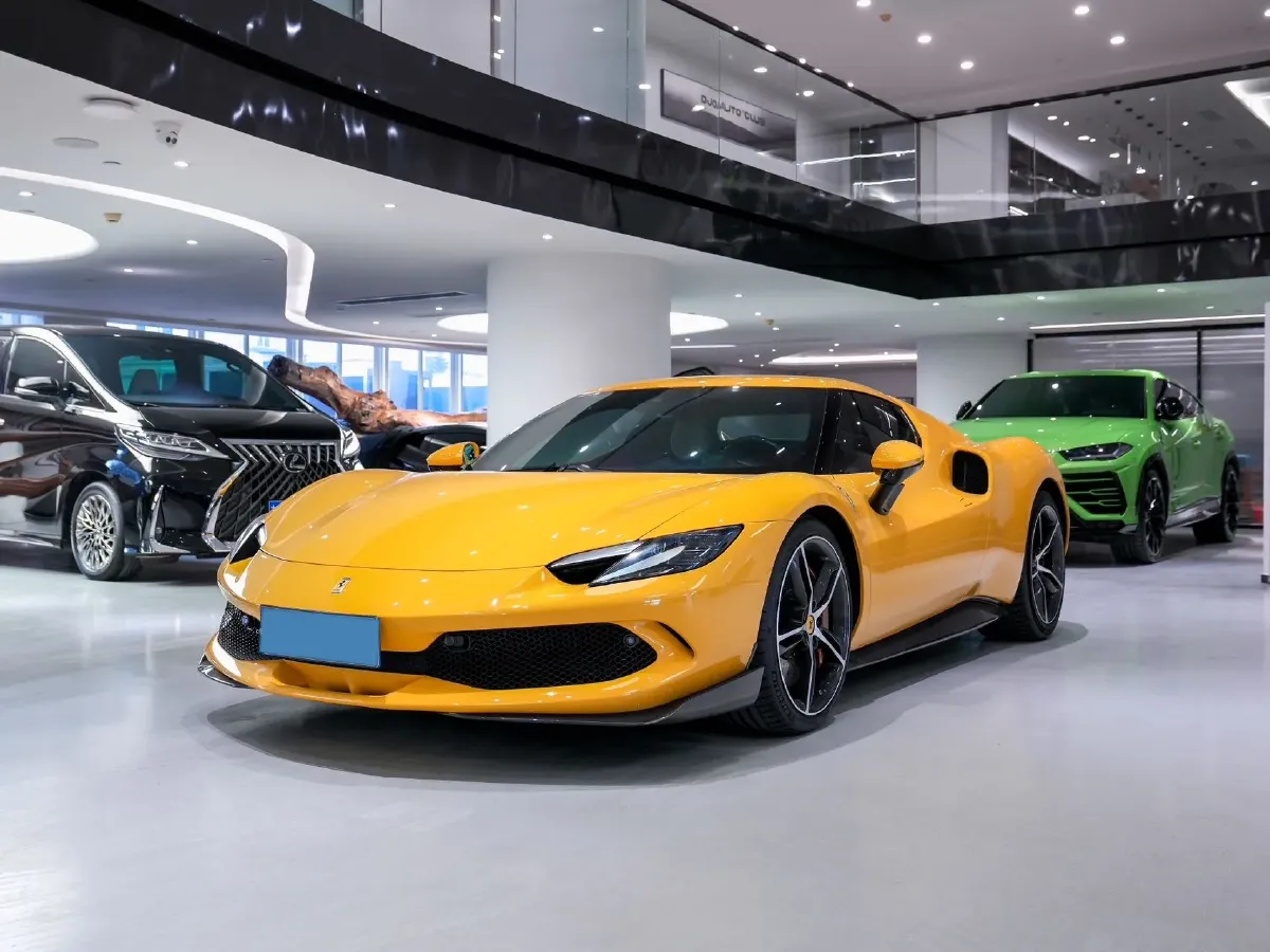 2021 Ferrari 296 3.0T 663HP V6 8DCT PHEV 7.45KWH,autocango,china used car exporter,china ev exporter,chinese used car exporter,chinese used ev exporter