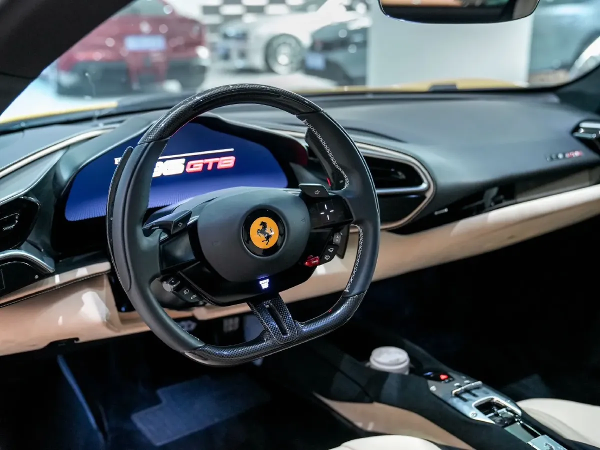 2021 Ferrari 296 3.0T 663HP V6 8DCT PHEV 7.45KWH,autocango,china used car exporter,china ev exporter,chinese used car exporter,chinese used ev exporter