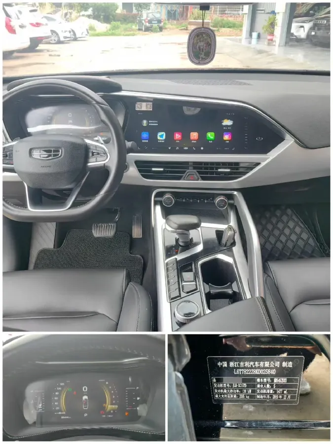 2019 Geely JiaJi 1.5T 177HP L3 7DCT,autocango,china used car exporter,china ev exporter,chinese used car exporter,chinese used ev exporter