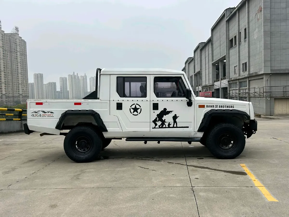 2018 BAW Warrior Pickup 2.2L 116HP L4 5MT,autocango,china used car exporter,china ev exporter,chinese used car exporter,chinese used ev exporter