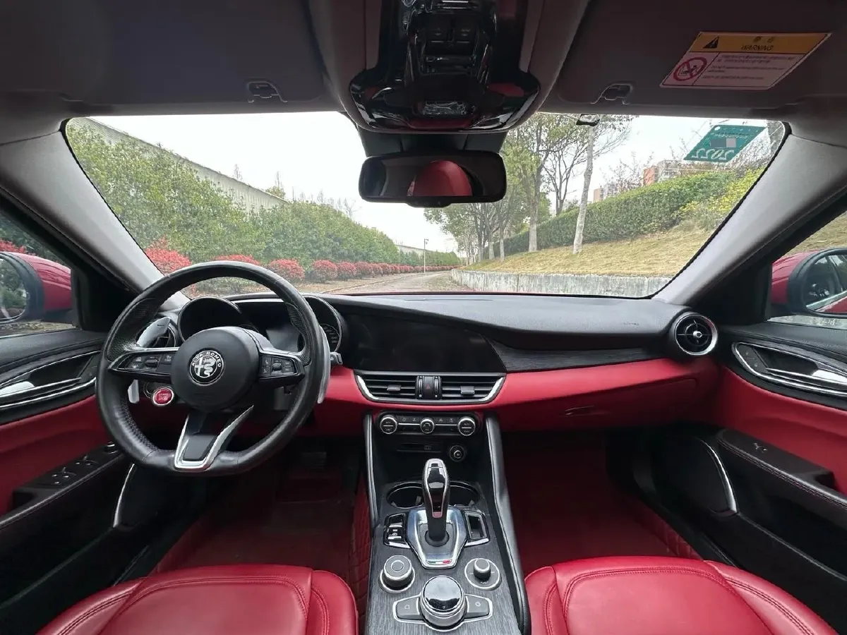 2020 Alfa Romeo Giulia 2.0T 280HP L4 8AT,autocango,china used car exporter,china ev exporter,chinese used car exporter,chinese used ev exporter