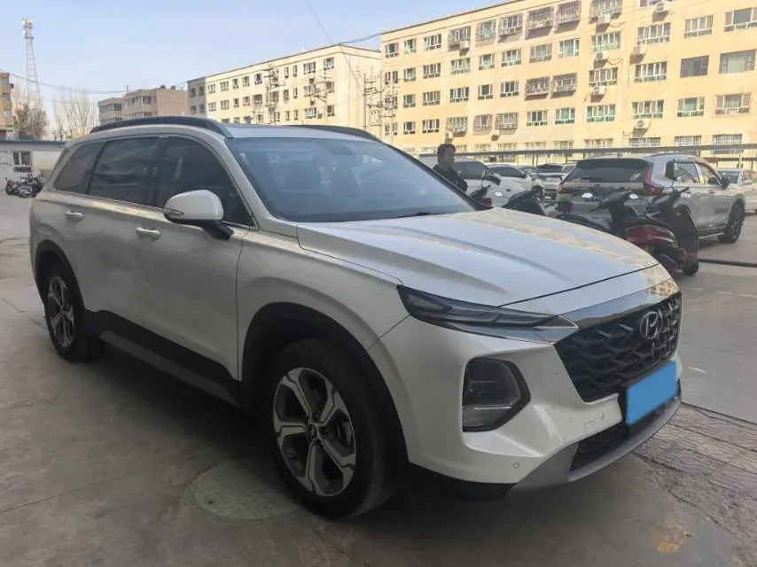 2023 Hyundai Santafe 2.0T 230HP L4 8AT,autocango,china used car exporter,china ev exporter,chinese used car exporter,chinese used ev exporter