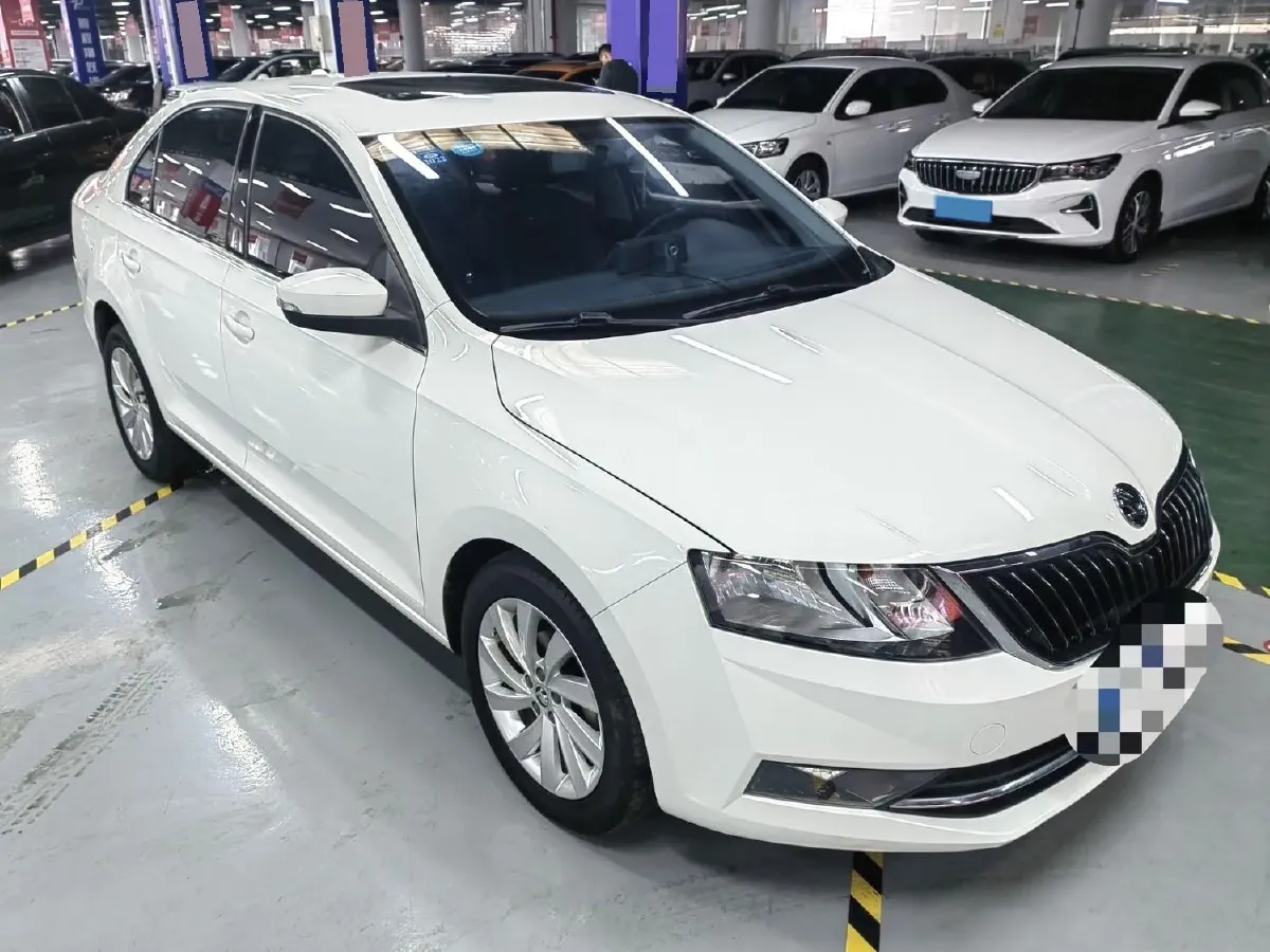2018 Skoda Rapid 1.6L 110HP L4 6AT,autocango,china used car exporter,china ev exporter,chinese used car exporter,chinese used ev exporter