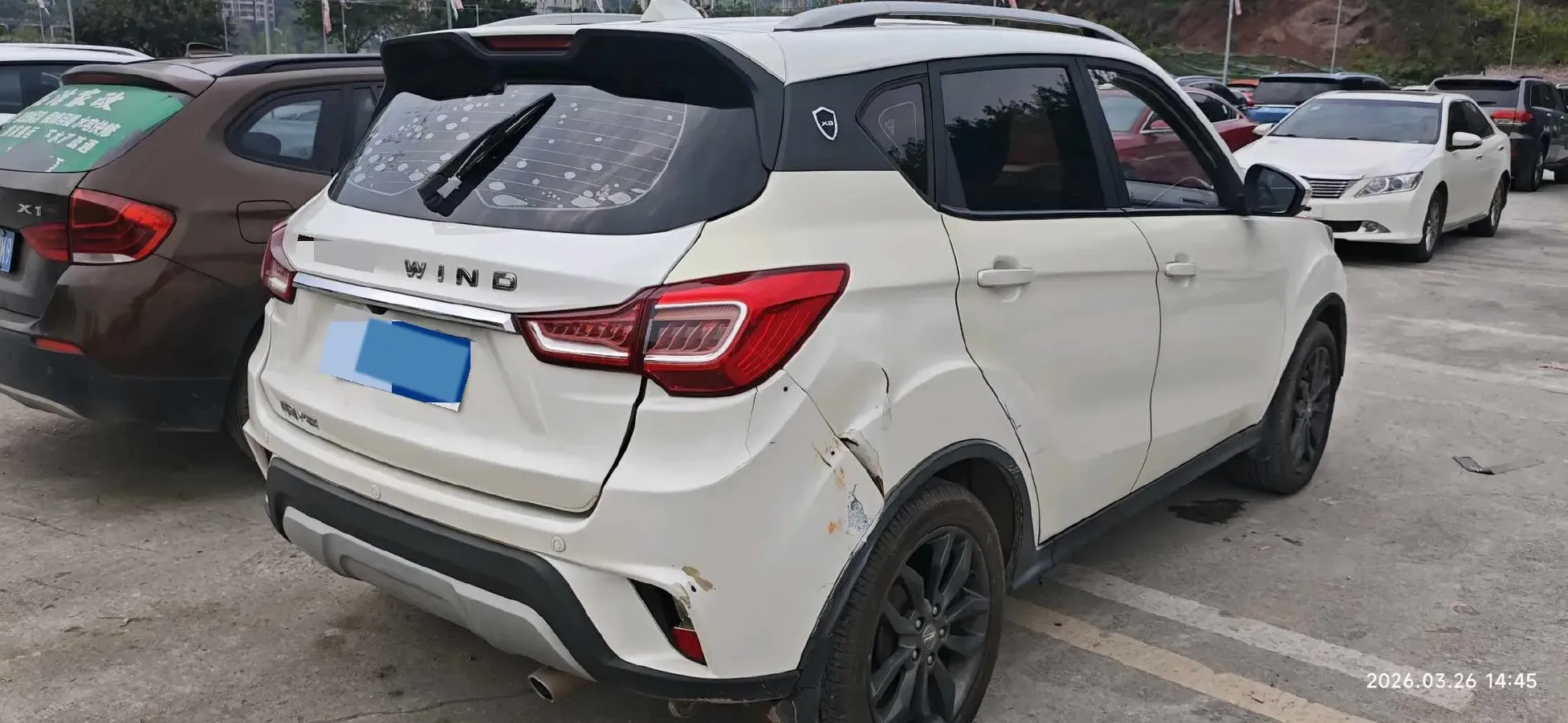 2017 Landwind X2 1.6L 125HP L4 5MT,autocango,china used car exporter,china ev exporter,chinese used car exporter,chinese used ev exporter