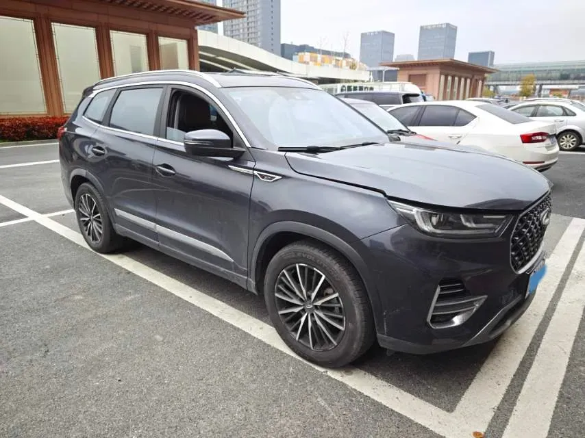 2021 Chery Tiggo 8 Plus 1.6T 197HP L4 7DCT,autocango,china used car exporter,china ev exporter,chinese used car exporter,chinese used ev exporter
