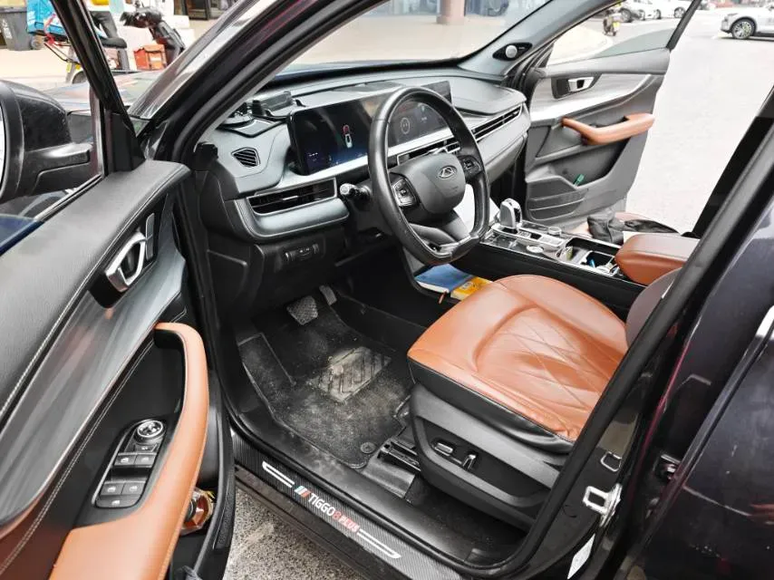 2021 Chery Tiggo 8 Plus 1.6T 197HP L4 7DCT,autocango,china used car exporter,china ev exporter,chinese used car exporter,chinese used ev exporter