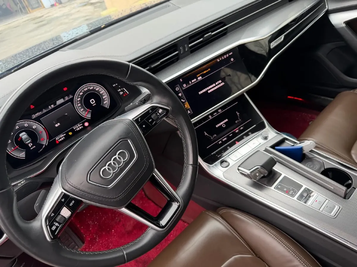 2023 Audi A6L 2.0T 245HP L4 7DCT,autocango,china used car exporter,china ev exporter,chinese used car exporter,chinese used ev exporter