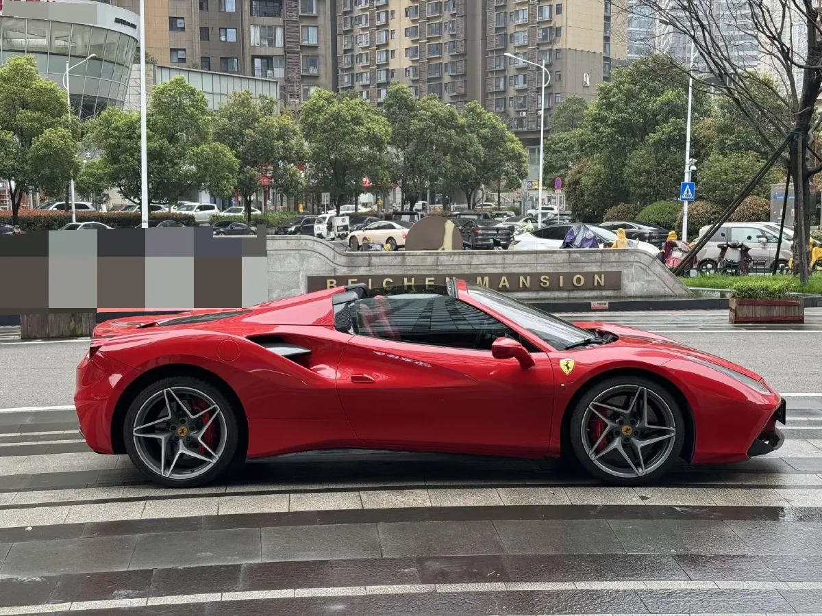 2015 Ferrari 488 3.9T 670HP V8 7DCT,autocango,china used car exporter,china ev exporter,chinese used car exporter,chinese used ev exporter