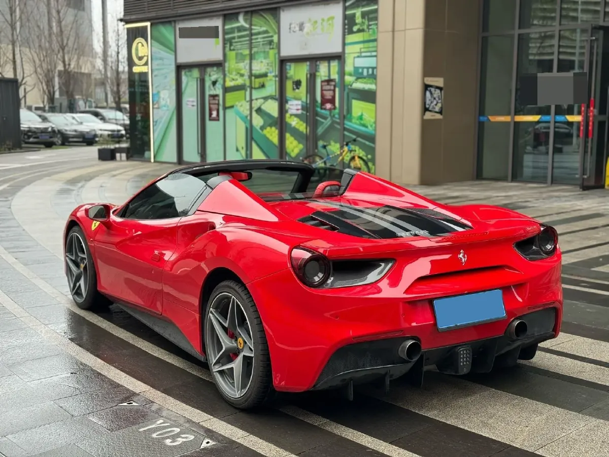 2015 Ferrari 488 3.9T 670HP V8 7DCT,autocango,china used car exporter,china ev exporter,chinese used car exporter,chinese used ev exporter