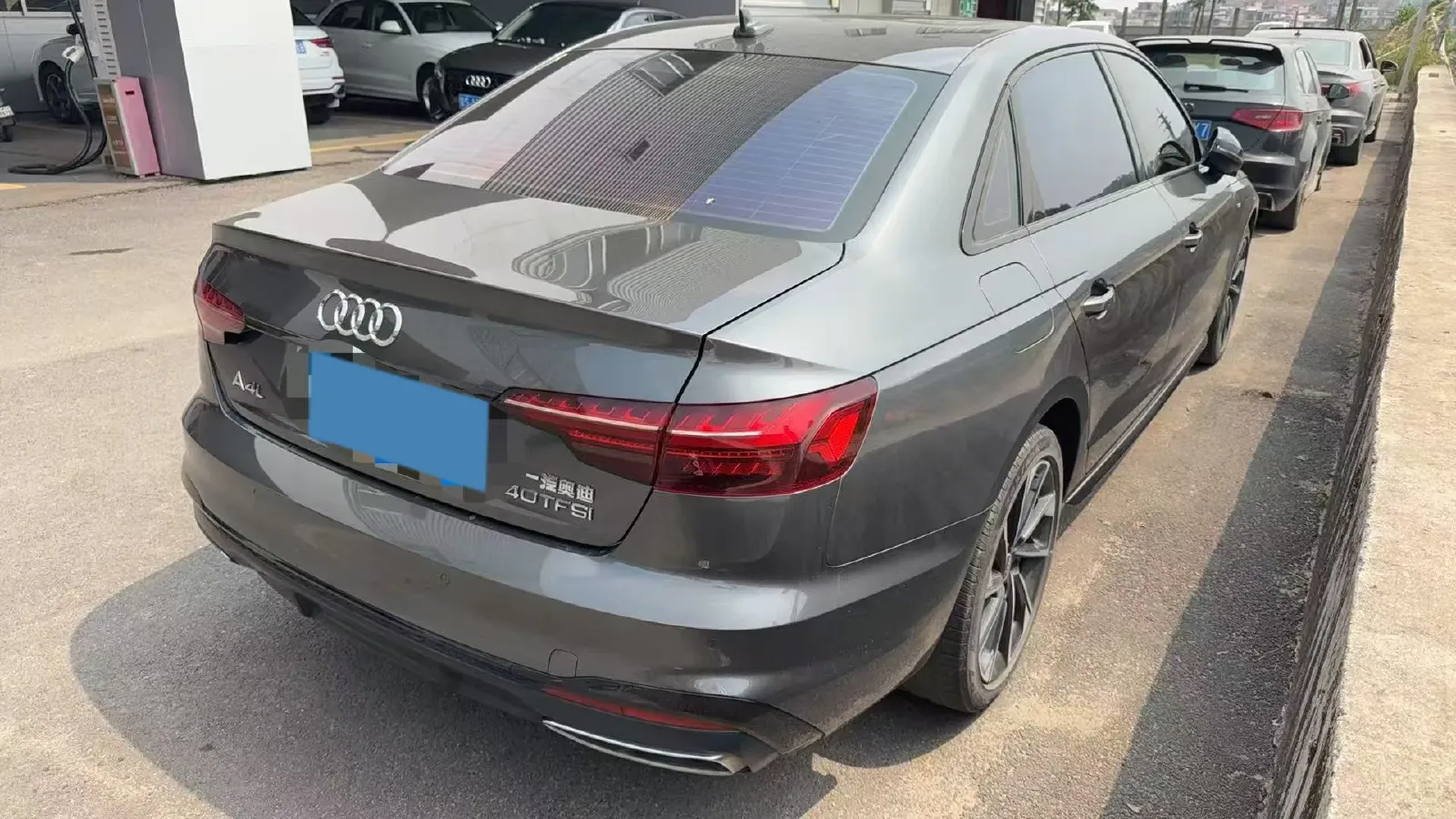 2024 Audi A4L 2.0T 190HP L4 7DCT,autocango,china used car exporter,china ev exporter,chinese used car exporter,chinese used ev exporter