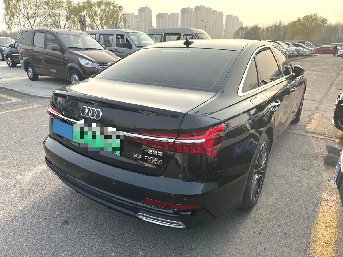 2020 Audi A6L 2.0T 252HP L4 7DCT PHEV 14.1KWH,autocango,china used car exporter,china ev exporter,chinese used car exporter,chinese used ev exporter