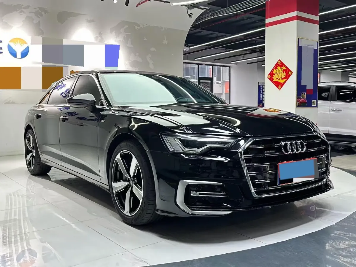 2023 Audi A6L 2.0T 190HP L4 7DCT,autocango,china used car exporter,china ev exporter,chinese used car exporter,chinese used ev exporter