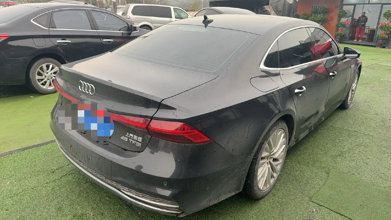 2024 Audi A7L 2.0T 245HP L4 7DCT,autocango,china used car exporter,china ev exporter,chinese used car exporter,chinese used ev exporter