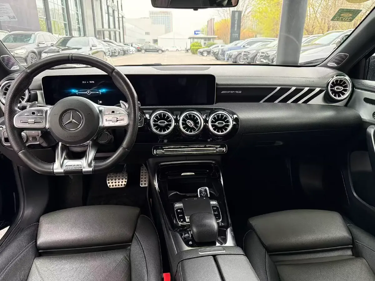 2019 Mercedes-Benz A AMG 2.0T 306HP L4 7DCT,autocango,china used car exporter,china ev exporter,chinese used car exporter,chinese used ev exporter