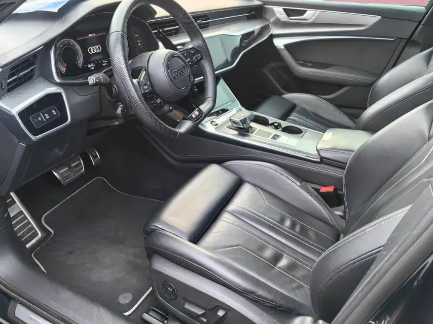 2022 Audi A6 3.0T 340HP V6 7DCT,autocango,china used car exporter,china ev exporter,chinese used car exporter,chinese used ev exporter