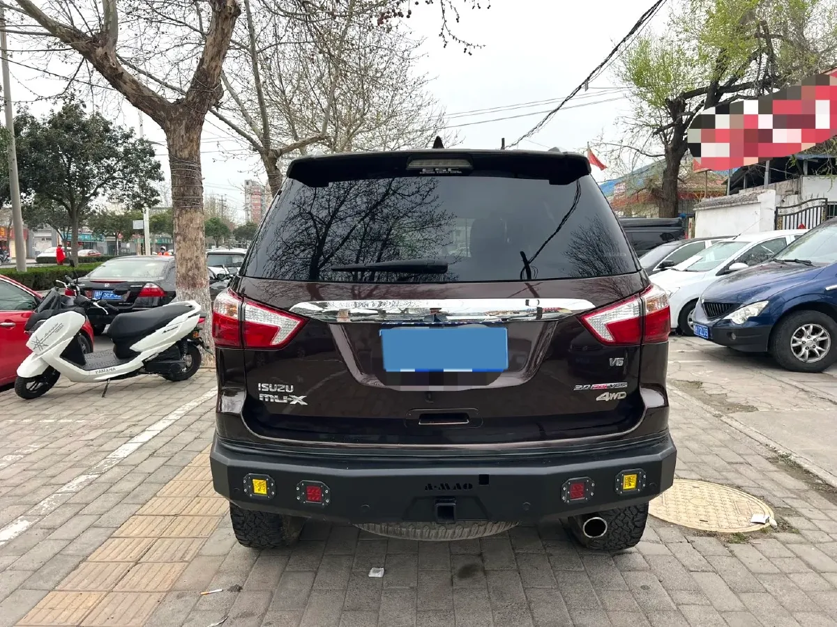 2018 Isuzu Mu-X 3.0T 177HP L4 6AT,autocango,china used car exporter,china ev exporter,chinese used car exporter,chinese used ev exporter