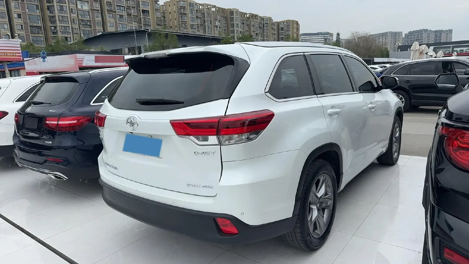 2021 Toyota Highlander 2.0T 220HP L4 6AT,autocango,china used car exporter,china ev exporter,chinese used car exporter,chinese used ev exporter