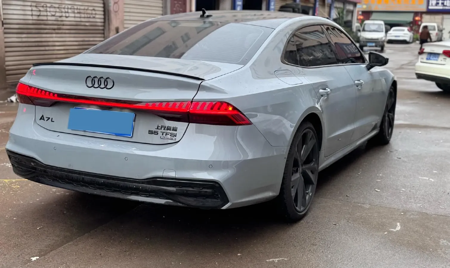2024 Audi A7L 2.0T 245HP L4 7DCT,autocango,china used car exporter,china ev exporter,chinese used car exporter,chinese used ev exporter