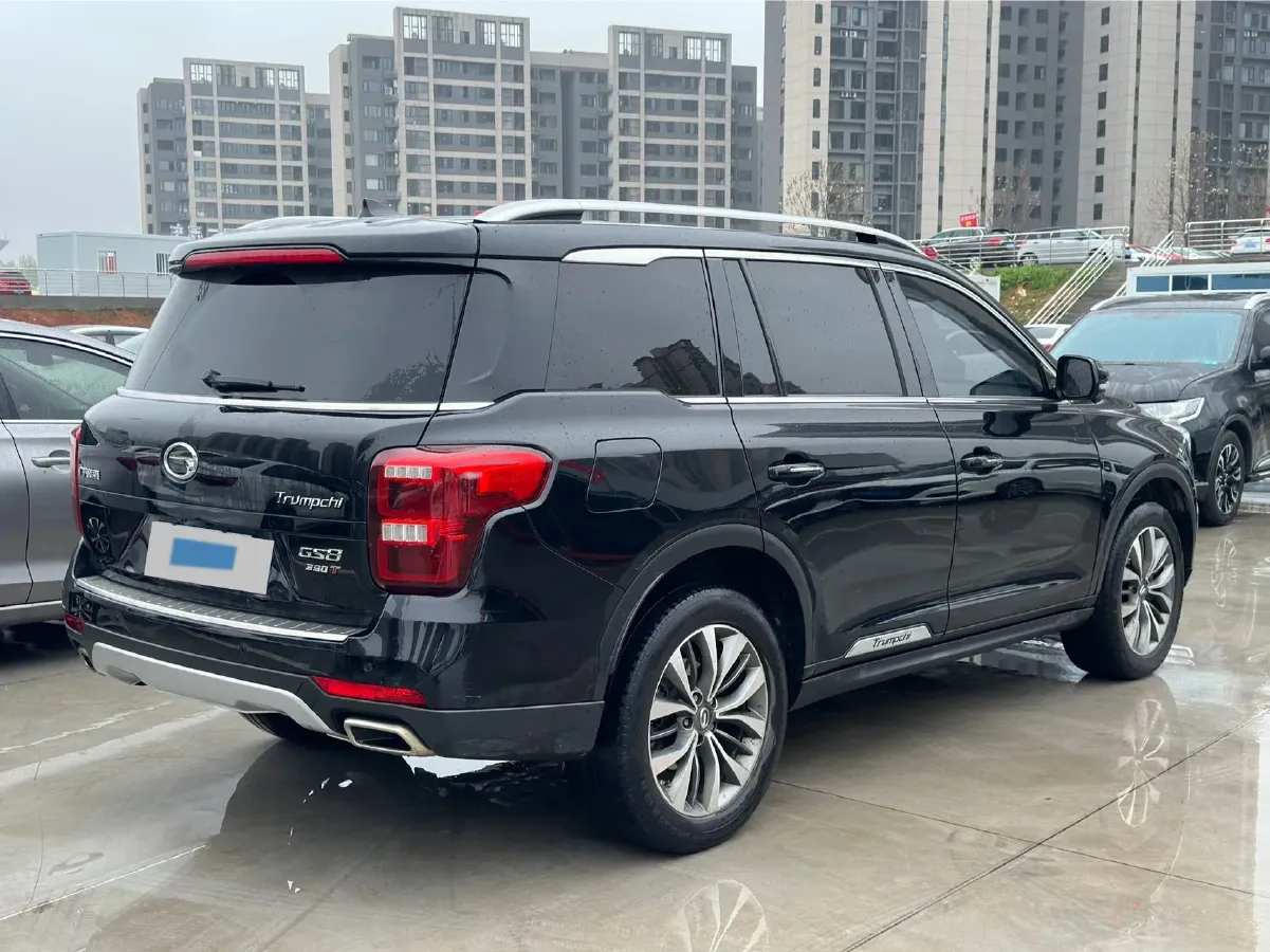 2019 GAC Trumpchi GS8 2.0T 252HP L4 6AT,autocango,china used car exporter,china ev exporter,chinese used car exporter,chinese used ev exporter