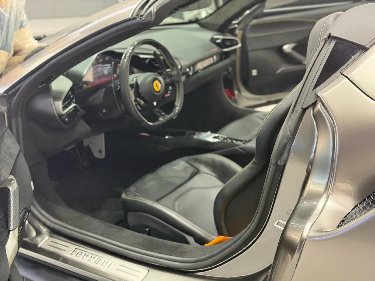 2022 Ferrari 296 3.0T 663HP V6 8DCT PHEV 7.45KWH,autocango,china used car exporter,china ev exporter,chinese used car exporter,chinese used ev exporter