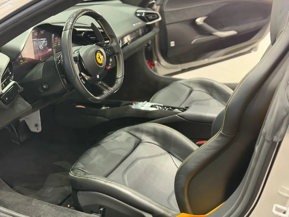 2022 Ferrari 296 3.0T 663HP V6 8DCT PHEV 7.45KWH,autocango,china used car exporter,china ev exporter,chinese used car exporter,chinese used ev exporter