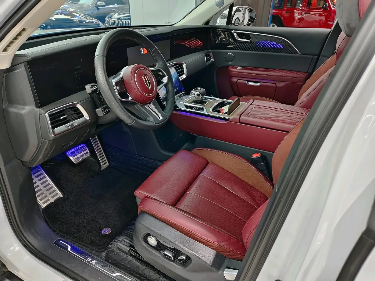 2022 HongQi E-HS9 BEV 120KWH,autocango,china used car exporter,china ev exporter,chinese used car exporter,chinese used ev exporter