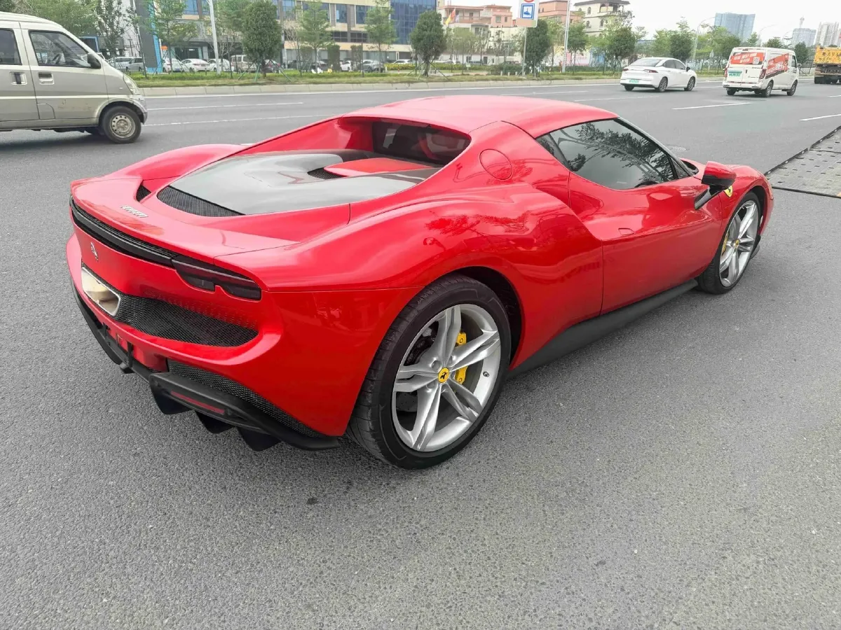 2021 Ferrari 296 3.0T 663HP V6 8DCT PHEV 7.45KWH,autocango,china used car exporter,china ev exporter,chinese used car exporter,chinese used ev exporter