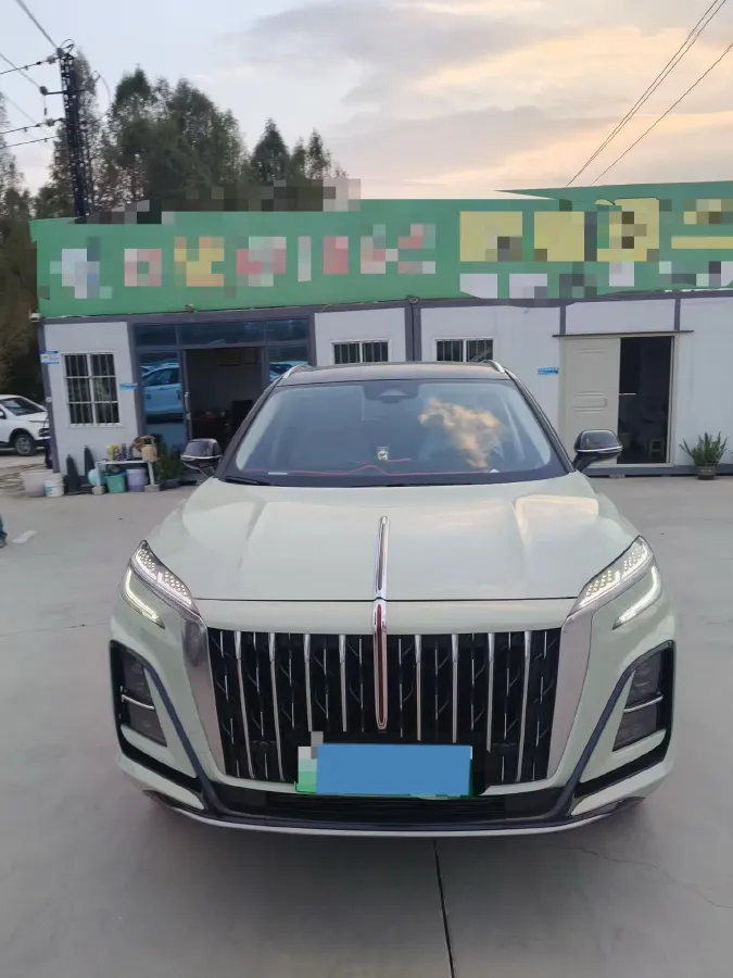 2024 HongQi HS3 1.5T 169HP L4 1DHT PHEV 18.4KWH,autocango,china used car exporter,china ev exporter,chinese used car exporter,chinese used ev exporter