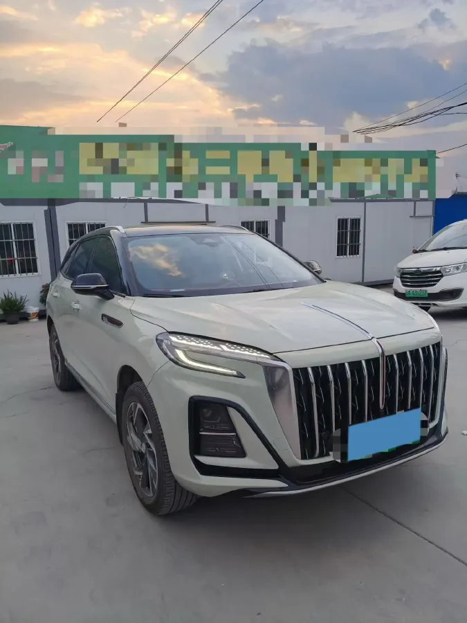 2024 HongQi HS3 1.5T 169HP L4 1DHT PHEV 18.4KWH,autocango,china used car exporter,china ev exporter,chinese used car exporter,chinese used ev exporter