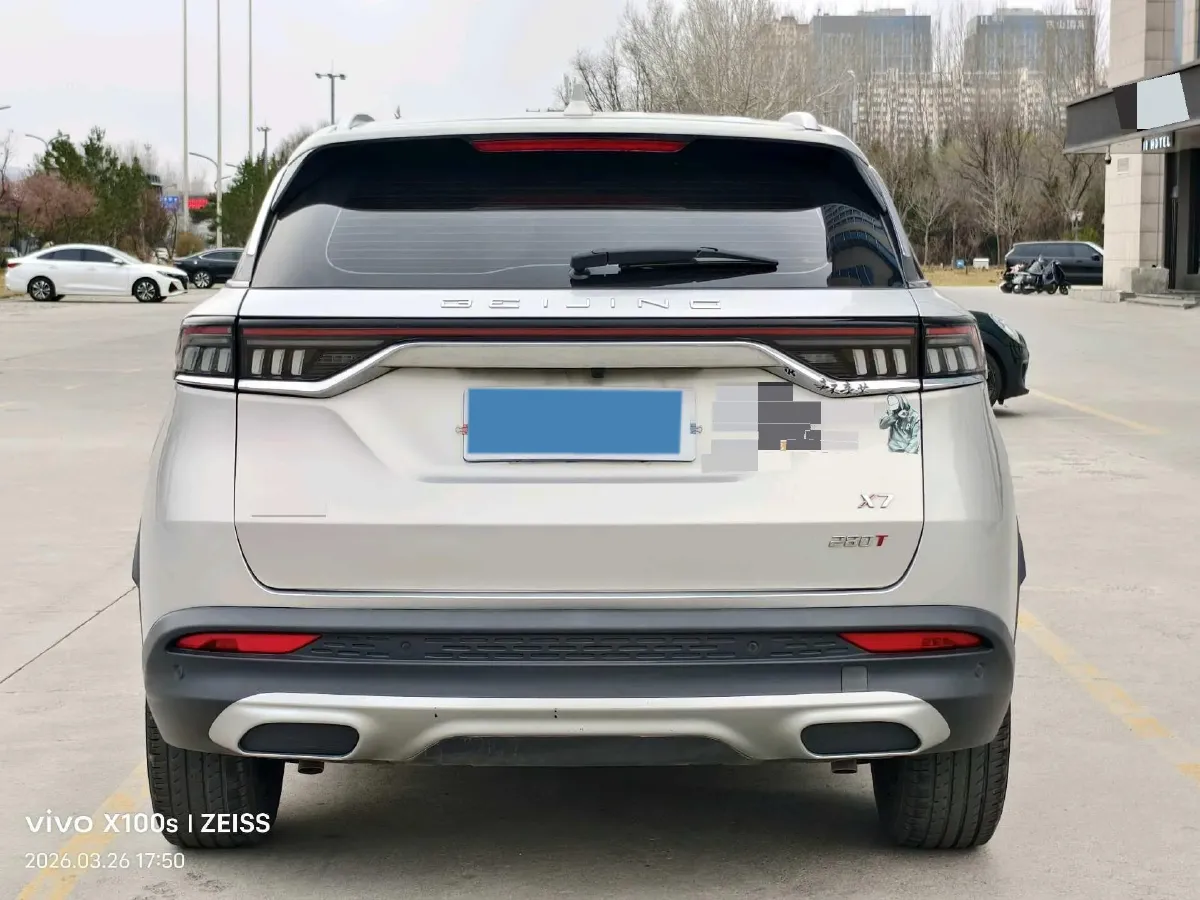 2020 BeiJing Auto X7 1.5T 188HP L4 7DCT,autocango,china used car exporter,china ev exporter,chinese used car exporter,chinese used ev exporter