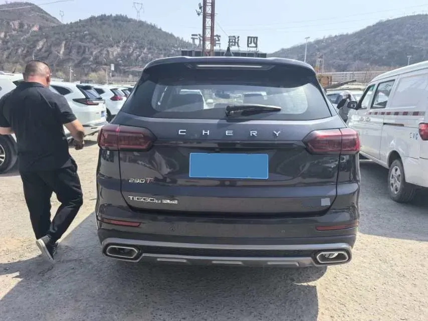 2021 Chery Tiggo 8 Plus 1.6T 197HP L4 7DCT,autocango,china used car exporter,china ev exporter,chinese used car exporter,chinese used ev exporter