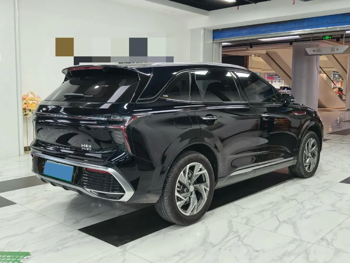 2024 HongQi HS3 1.5T 169HP L4 1DHT PHEV 18.4KWH,autocango,china used car exporter,china ev exporter,chinese used car exporter,chinese used ev exporter