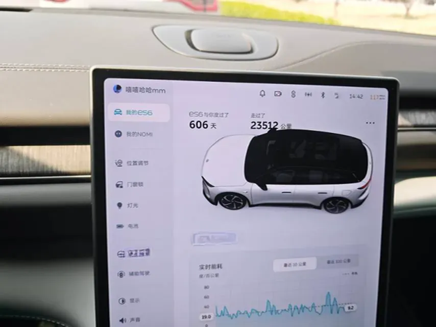 2024 NIO ES6 BEV 75KWH,autocango,china used car exporter,china ev exporter,chinese used car exporter,chinese used ev exporter