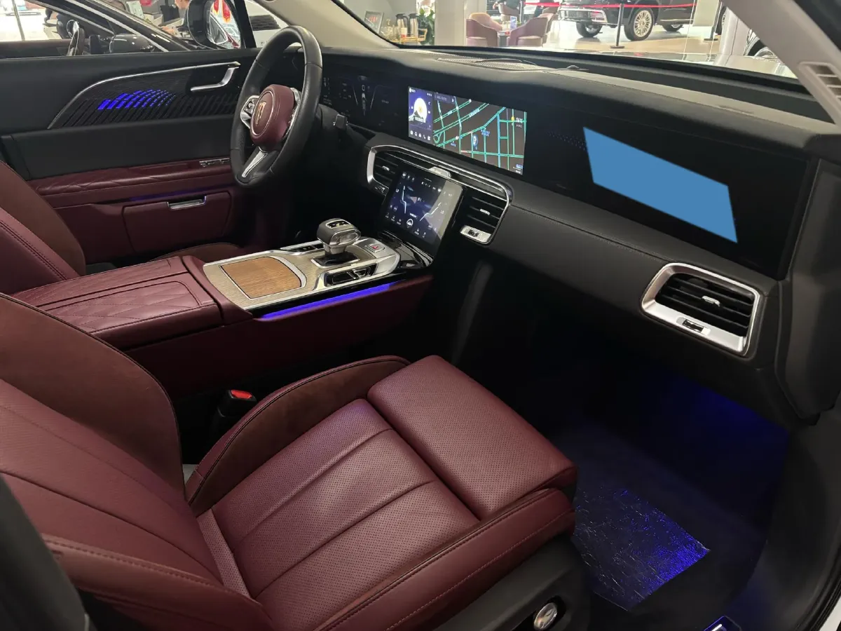 2022 HongQi E-HS9 BEV 120KWH,autocango,china used car exporter,china ev exporter,chinese used car exporter,chinese used ev exporter