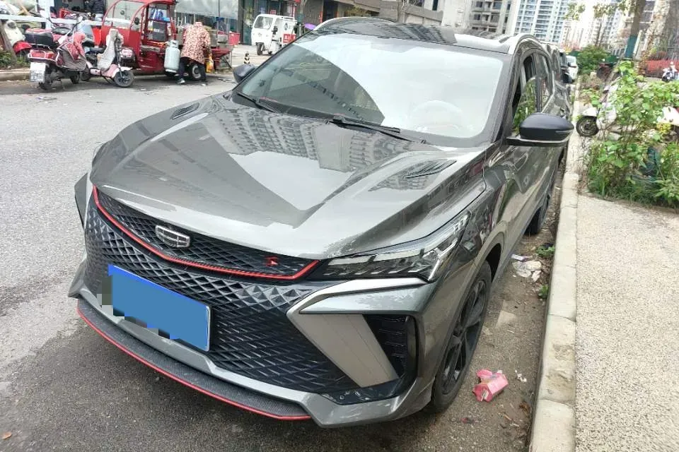2023 Geely Coolray 1.5T 181HP L4 7DCT,autocango,china used car exporter,china ev exporter,chinese used car exporter,chinese used ev exporter