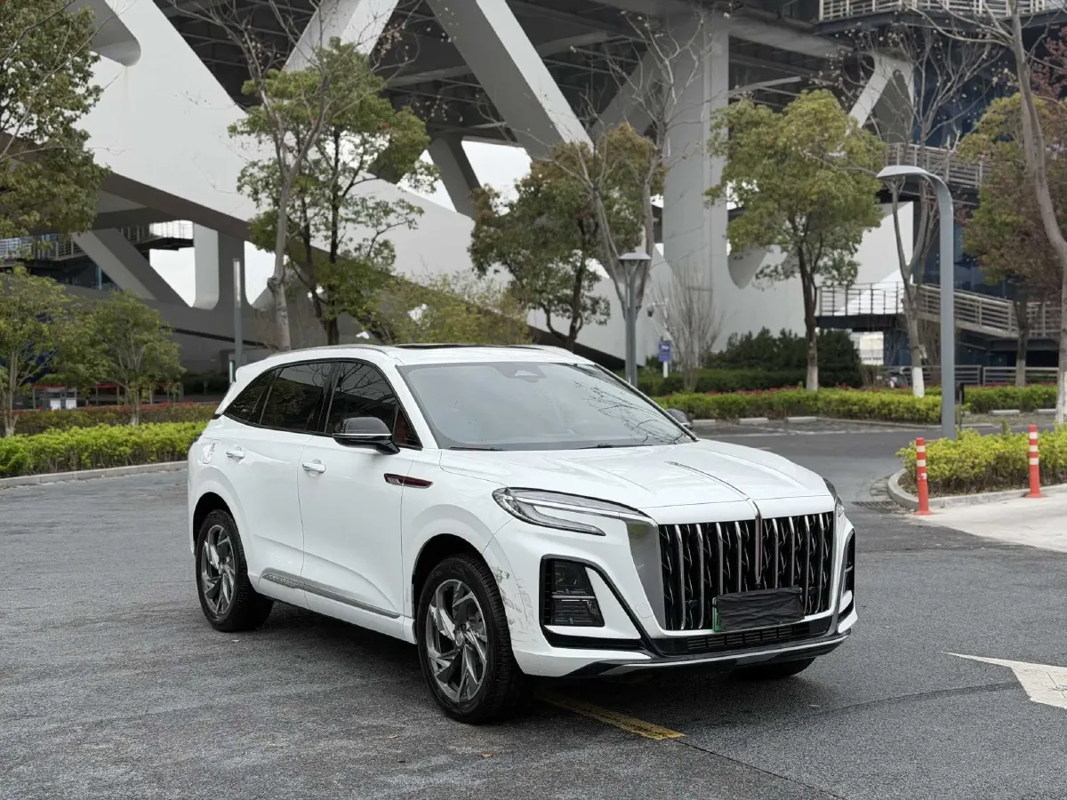 2024 HongQi HS3 1.5T 169HP L4 1DHT PHEV 18.4KWH,autocango,china used car exporter,china ev exporter,chinese used car exporter,chinese used ev exporter
