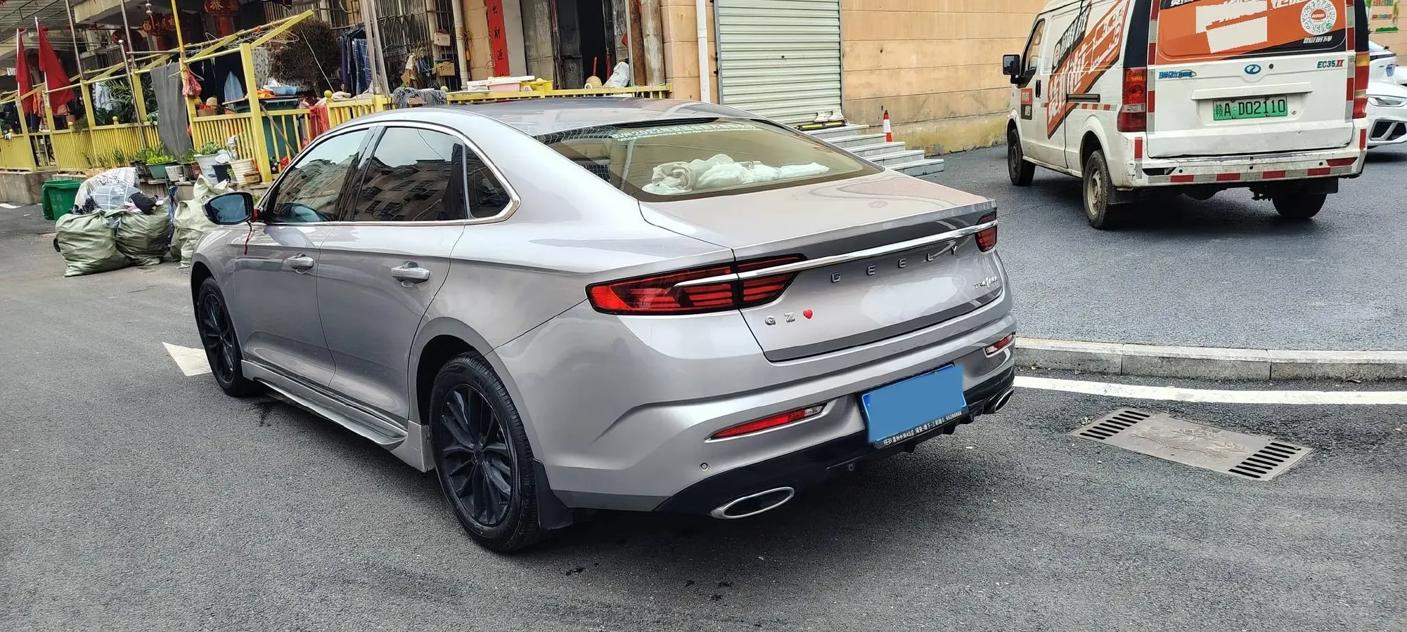 2021 Geely Preface 2.0T 190HP L4 7DCT,autocango,china used car exporter,china ev exporter,chinese used car exporter,chinese used ev exporter