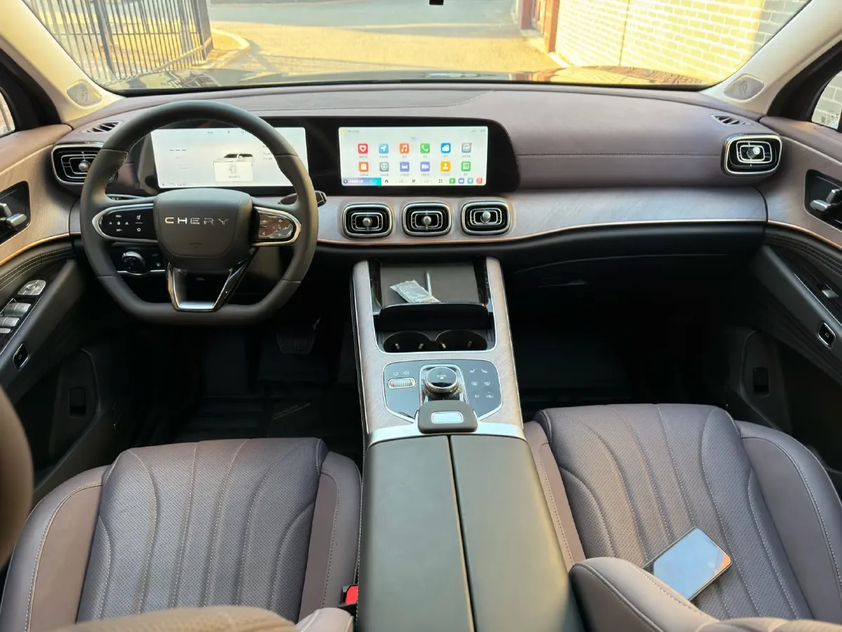 2025 Chery Tiggo9 C-DM 1.5T 156HP L4 3DHT PHEV 19.43KWH,autocango,china used car exporter,china ev exporter,chinese used car exporter,chinese used ev exporter