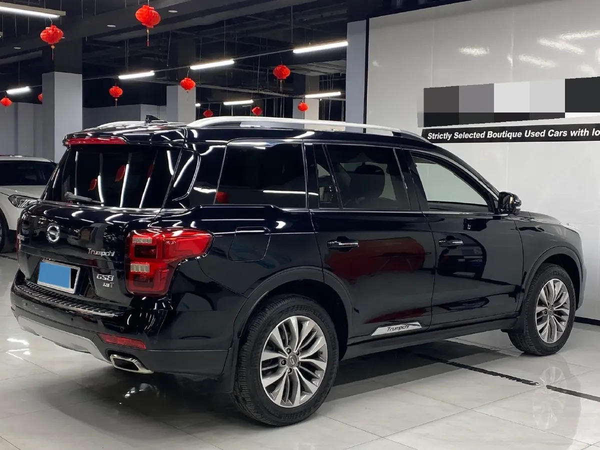 2017 GAC Trumpchi GS8 2.0T 201HP L4 6AT,autocango,china used car exporter,china ev exporter,chinese used car exporter,chinese used ev exporter