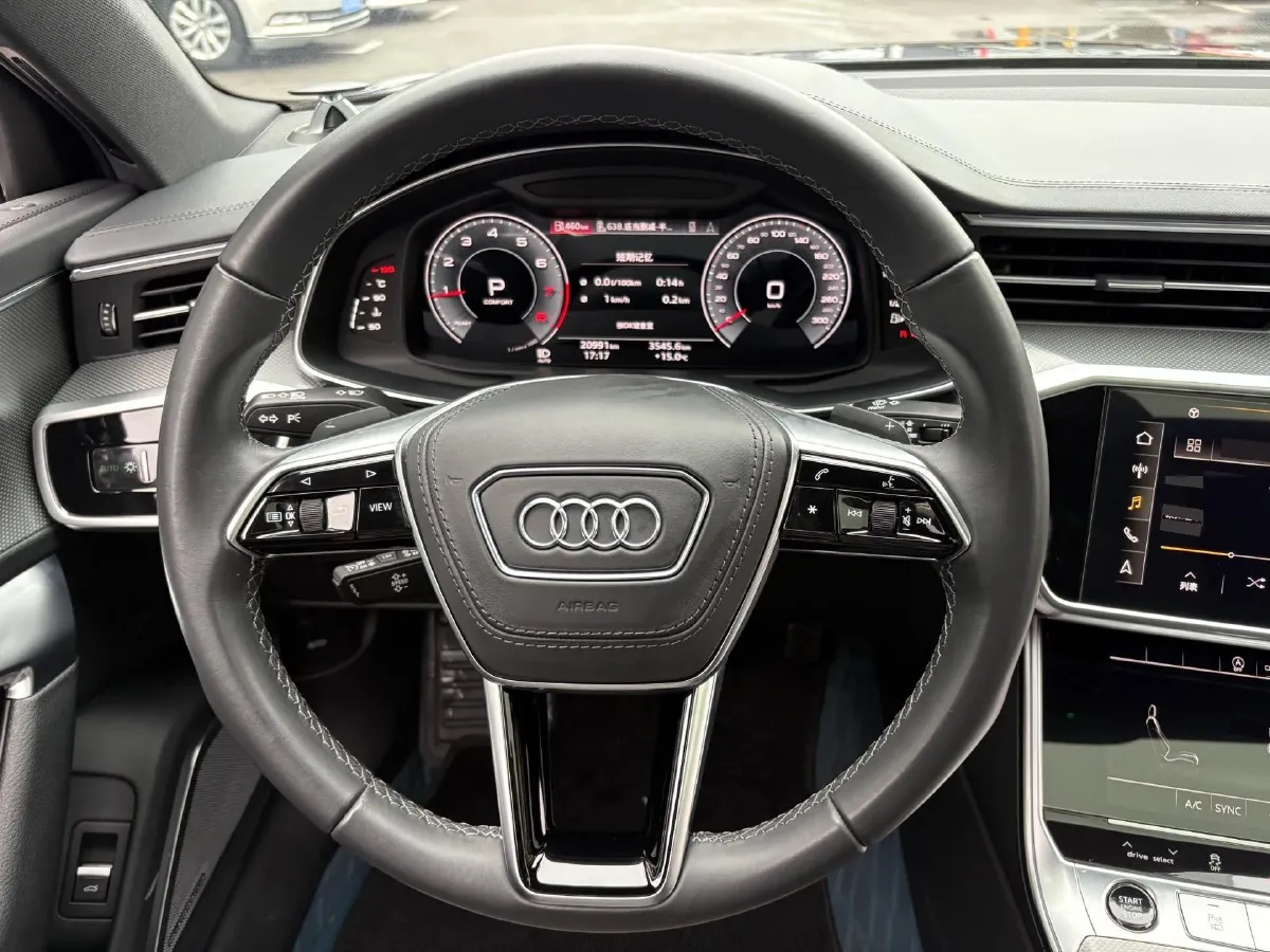 2023 Audi A6L 2.0T 245HP L4 7DCT,autocango,china used car exporter,china ev exporter,chinese used car exporter,chinese used ev exporter